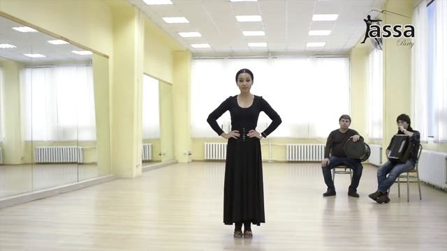 Уроки женской лезгинки - часть 1 (школа лезгинки AssaParty ) смотреть онлайн