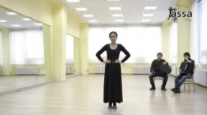 Уроки женской лезгинки - часть 1 (школа лезгинки AssaParty )