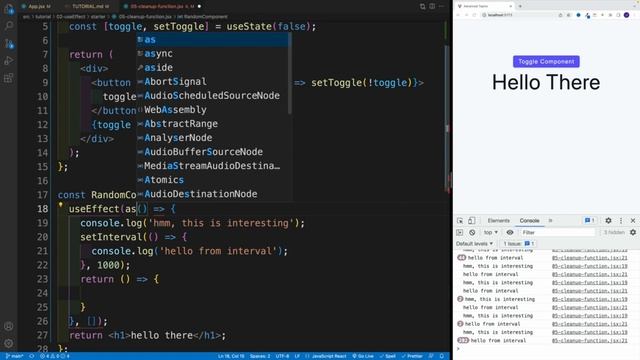 React 18 Tutorial - SetInterval смотреть онлайн