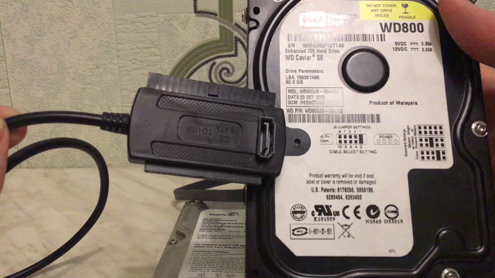 Как подключить жесткий диск через usb. Восстановление данных со старых жестких дисков. Адаптер с Али смотреть онлайн