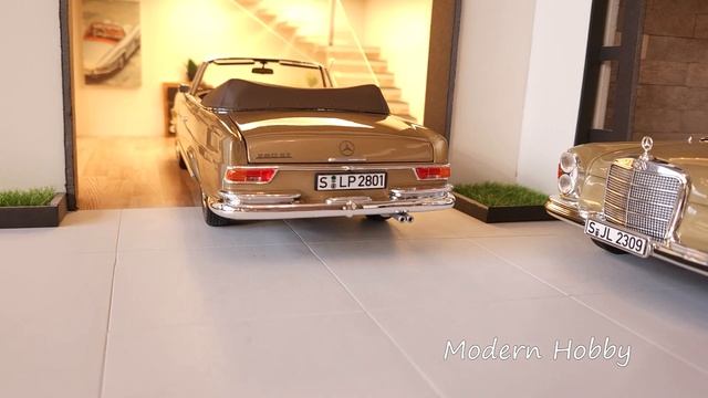 Norev Mercedes Benz 280se Convertible 1:18 Diecast Model смотреть онлайн