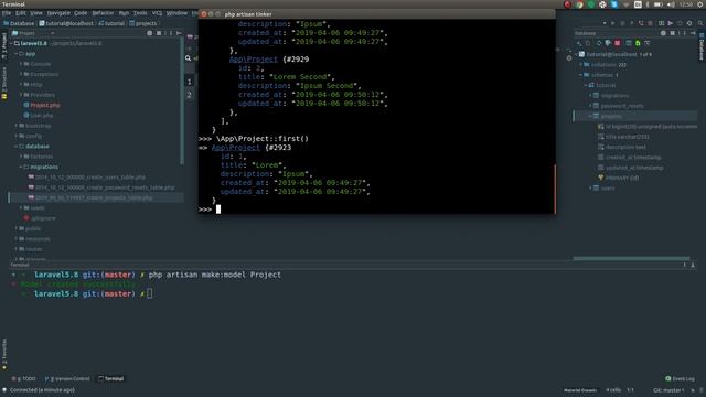 8. Laravel 5.8 с нуля. Модель. MVC смотреть онлайн