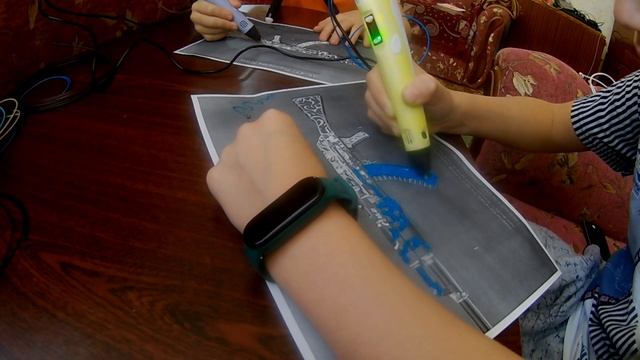 3D ручка // Рисую 3D ручкой // AK-47 3D ручкой // Нарисовал AK-47 3D ручкой #3Dpen #3D #3Ddrawing