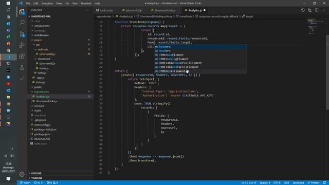 Implementando un acortador de Urls Parte 6 | Next.js, React y JavaScript смотреть онлайн