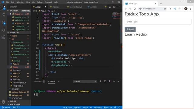 Redux Crash Course in React смотреть онлайн