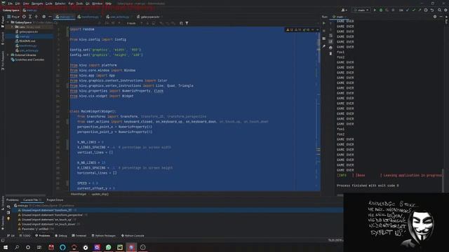 |-~-S3R43o3-~-| @ Livecoding | Python/Kivy GalaxySpace App | Day 4 practice смотреть онлайн