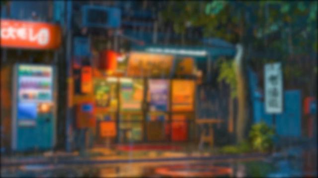 Raining In Japan 🌧️ Rainy Lofi Song To Make You Enjoy The Smell Of Japanese Rain 🌧️ Pluviophile Lof