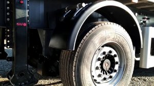 Установка оси на тонар (зерновоз)