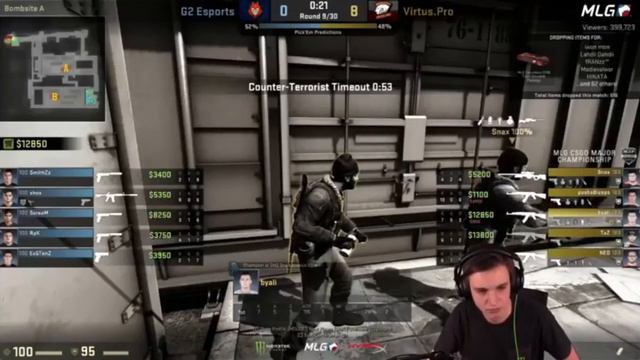 MLG CS:GO Major Championship: Columbus | G2 Esports Vs Virtus.Pro | @IIJERiiCHOII Listens In!! смотреть онлайн