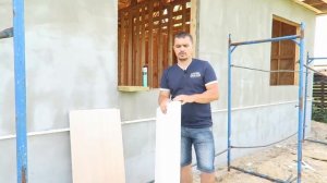 Каркасный дом. Фасад- штукатурка. Часть 1.