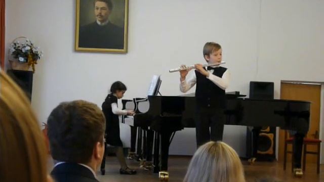 Чайковский. Полька. Флейта - Илья Осадченко, фортепиано - Жанна Рабаева смотреть онлайн