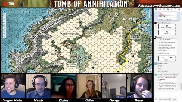 Tomb of Annihilation Session 27: The Oracle of Orolunga p1 смотреть онлайн