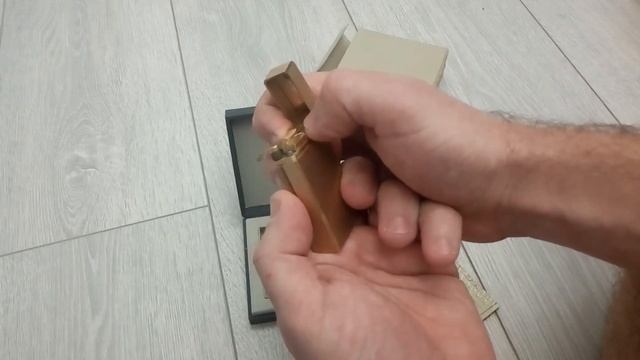 Капсула времени Dupont зажигалка.