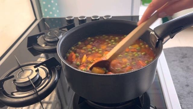 Не знаешь что готовить на Ужин!!! Зеленый горошек с мясом. Пальчики оближешь смотреть онлайн