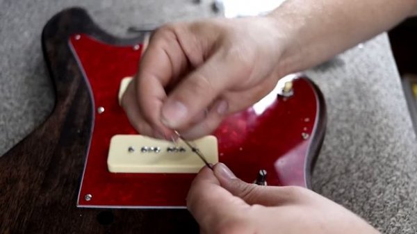 Jazzmaster Guitar Kit! - FULL BUILD and Tone test!