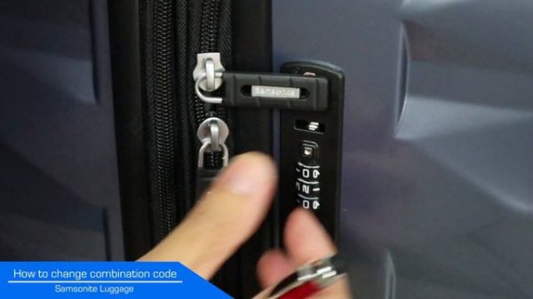 Samsonite Luggage Lock Reset - How To Change Combination On Samsonite Luggage 💼 (2019)