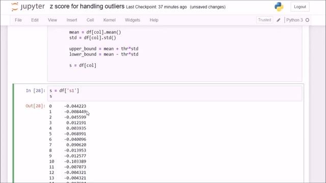 (Code) Trimming outliers using the Z-score method | Machine Learning смотреть онлайн