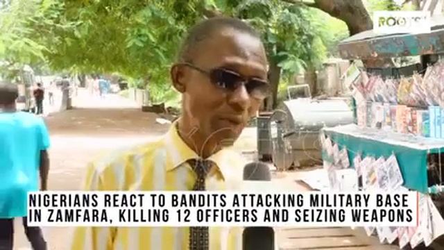 Nigerians react as bandit attack military base смотреть онлайн