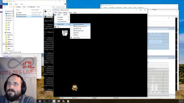 Alwa's NES Awakening fan-port Stream #6 import binary nametable data into cc65 project смотреть онлайн
