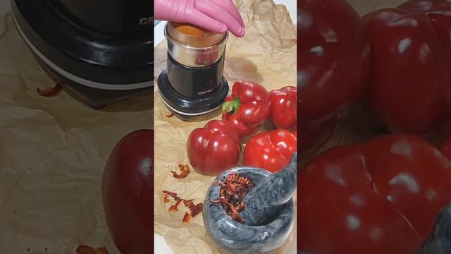 Паприка из перца Гогошары