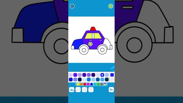 police car drawing смотреть онлайн