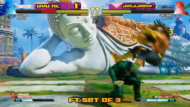 SFV/SF5 AE ☆ UYU NL (Sagat) VS JINJJANY (urien) Street fighter V Arcade edition смотреть онлайн