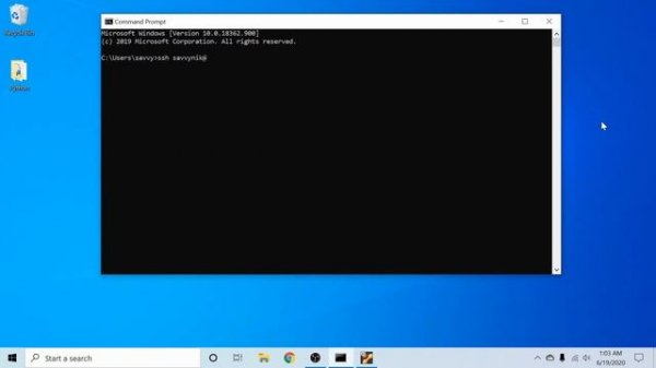 SSH Client on Windows 10 Using the Command Prompt | SSH from Windows to Linux and Other Systems
