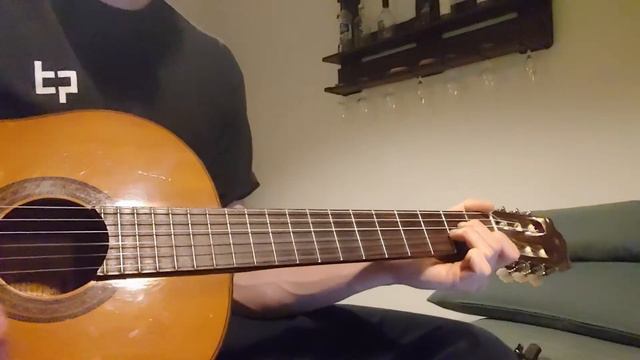 Too Close - Alex Clare easy guitar version (chords in description) смотреть онлайн