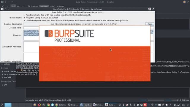 How to activate Burp-Suite_Pro in Linux смотреть онлайн