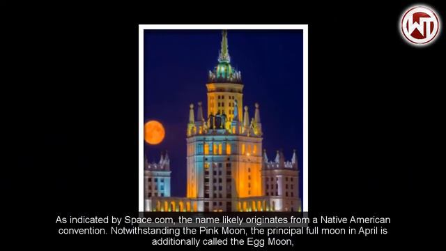 Pink Moo: April 2017 full moon rises tonight смотреть онлайн