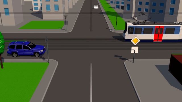 Нерегулируемые перекрестки неравнозначных дорог. Курс ПДД РФ 2021 смотреть онлайн