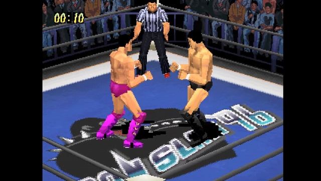 Fire ProWrestling Iron Slam '96 - PS1 Gameplay смотреть онлайн