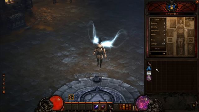 Diablo III Angel Wings смотреть онлайн