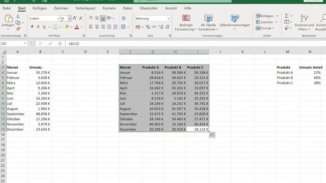 Excel-Trick: ? Schnell Excel Diagramme erstellen - Tutorial смотреть онлайн