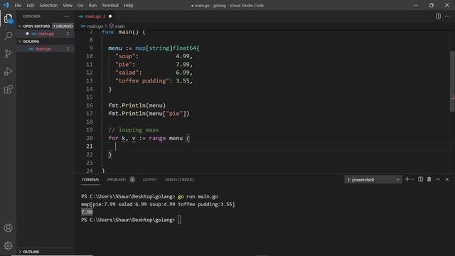 Go (Golang) Tutorial #12 - Maps смотреть онлайн