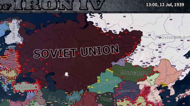 ANOTHER Russian Civil War | HOI4 Timelapse смотреть онлайн