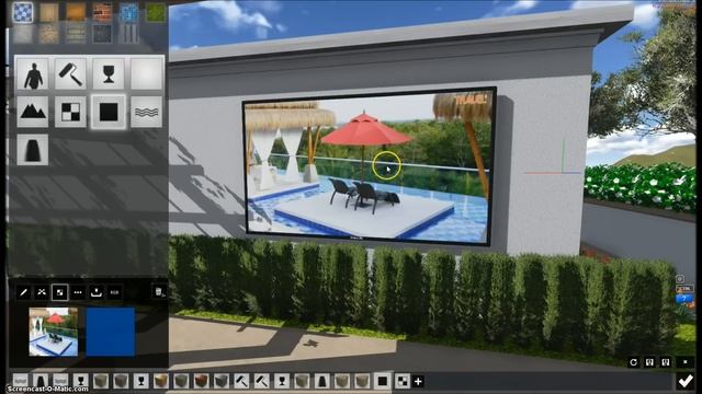 How to Make a TV Play a Video in Lumion смотреть онлайн
