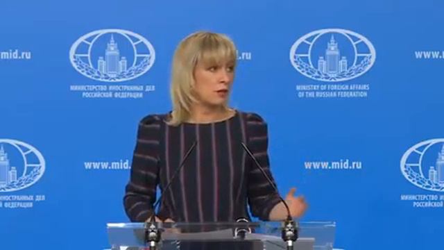 Ответы на вопросы М.В. Захаровой (Брифинг 15.02.2018 года) смотреть онлайн