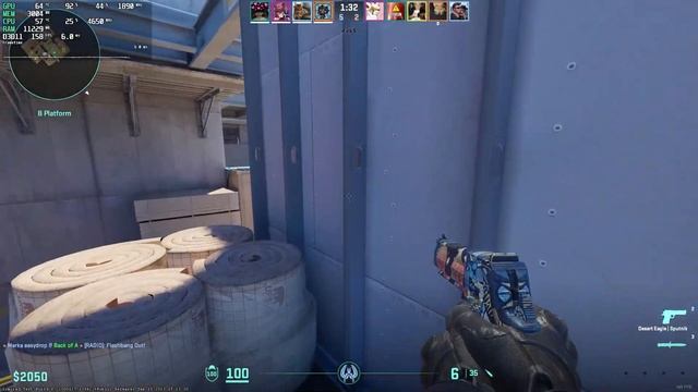 Counter-Strike 2 : ON GTX 1650 + Ryzen 5 5600X смотреть онлайн