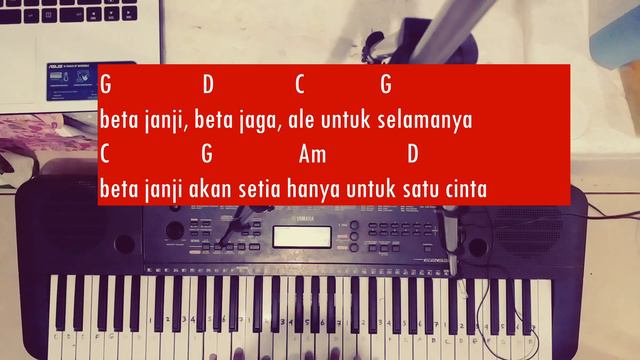 JANJI PUTIH - Keyboard Only - Yamaha PSR E263 смотреть онлайн