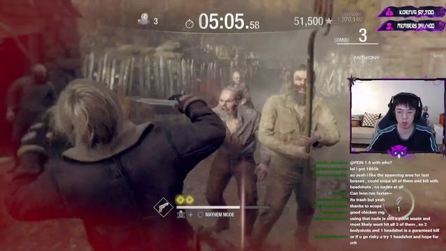 RESIDENT EVIL 4 REMAKE MERCENARIES "VILLAGE" S++ RANK WORLD RECORD ROAD TO 2 MILLION SCORE! смотреть онлайн