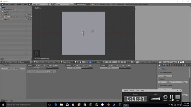 Blender Game Engine Tutorial смотреть онлайн