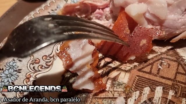 restaurante Asador de Aranda Barcelona paralelo menú degustación bcnlegends kreylers bcn смотреть онлайн