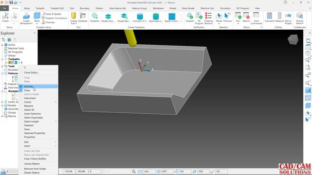001 3D offset finishing смотреть онлайн