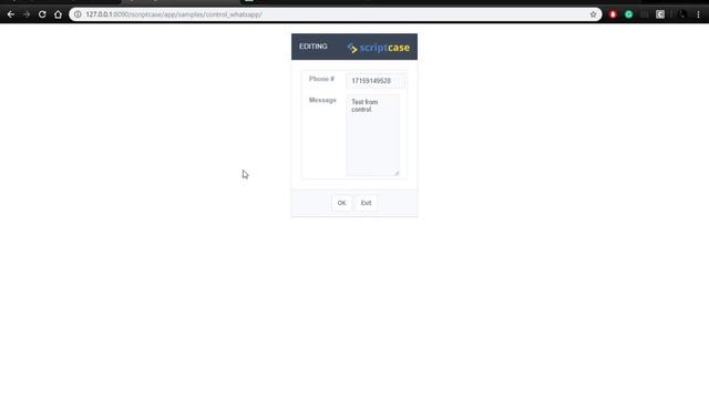 Scriptcase Macros: Control Module ( sc_send_whatsapp ) смотреть онлайн