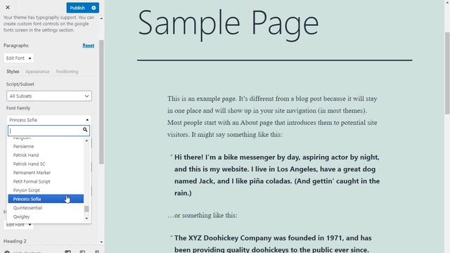 How to Add Google Fonts to Your WordPress Website || How to Use Google Fonts in WordPress смотреть онлайн