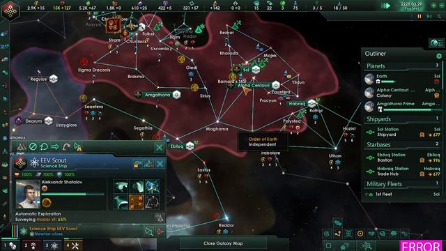 Stellaris Let's Play: Order of Earth: EP4: Precursor Shipyards смотреть онлайн
