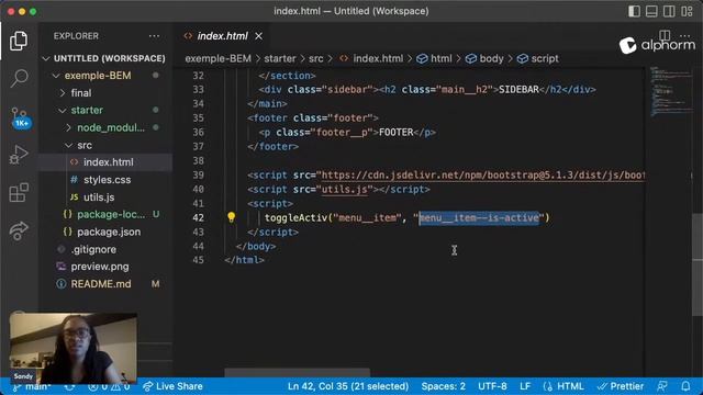 Organiser le CSS avec la méthodologie BEM смотреть онлайн