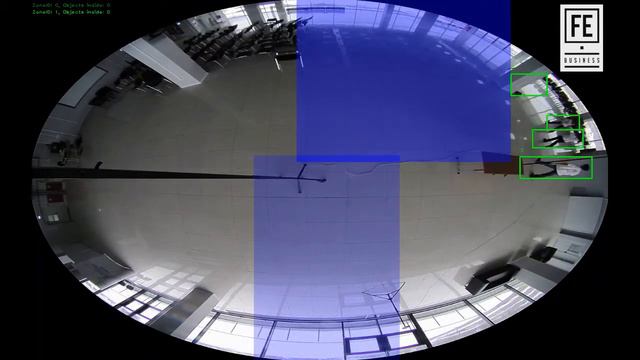 Детектор перехода из одной зоны в другую. Видеораспознавание смотреть онлайн