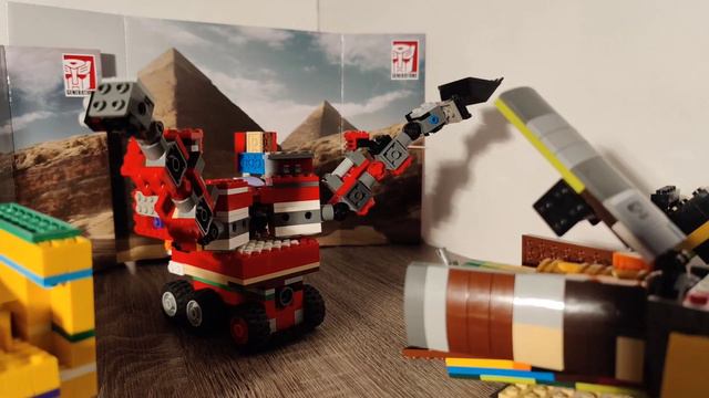 Transformers 2 [Devastator Transforming Lego Stopmotion] смотреть онлайн